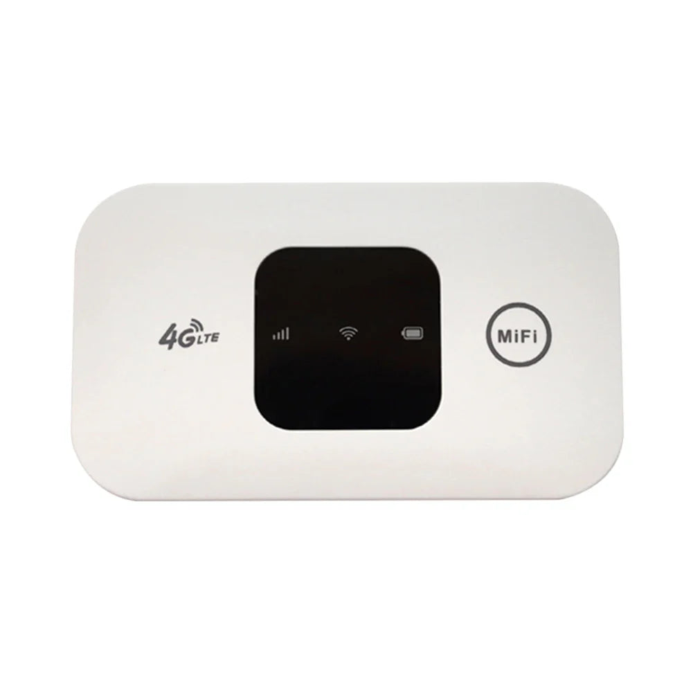 4G LTE Pocket Mobile WiFi Hotspot 150Mbps 2100mAh Portable SIM Slot Router for Travel & Car