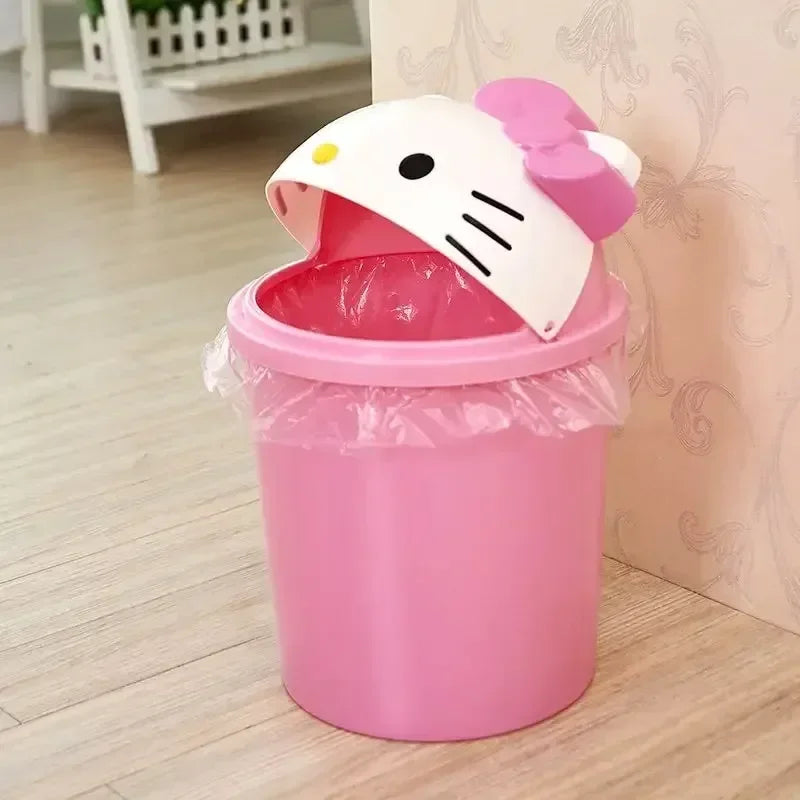 Kawaii Cat PVC Collectible Figurine 1/12 Scale — 21 cm (8.3") & 37 cm (14.6") — Pink/Blue/Green