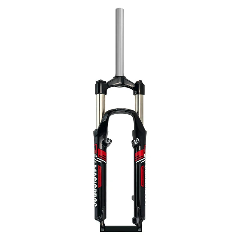 26-Inch MTB Suspension Fork — 110mm (4.3in) Travel, Disc & V-Brake Compatible, 9×100mm QR, 250mm (9.84in) Steerer