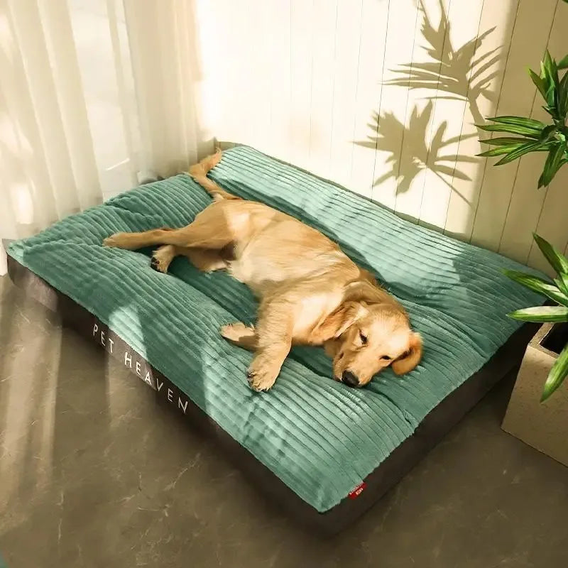 Warm Dog Bed Pet Sofa Winter Mat for Halloween and Christmas — Cozy Puppy Basket (Medium & Large)