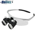 Dental Binocular Loupes 2.5x 3.5x Ultra-Lightweight Optical Magnification for Dental Surgery, 320-420 mm (12.6-16.5 in) Working Distance
