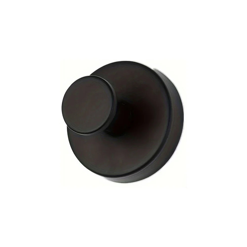 Reusable Stainless Steel Suction Cup Hook Punch-Free Waterproof Wall Mount for Kitchen and Bathroom Towel & Clothes Hanger
