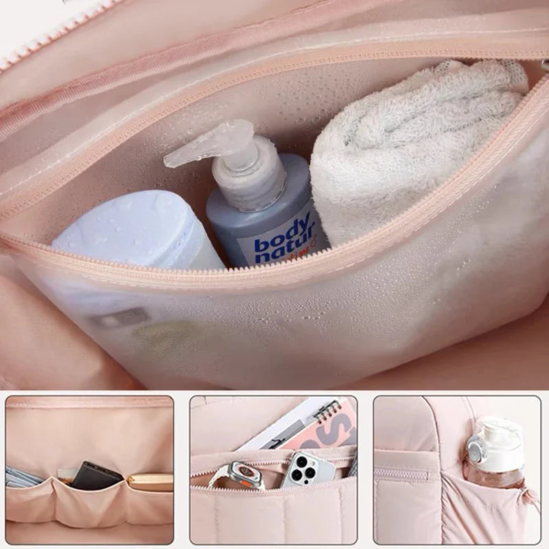 Waterproof Baby Diaper Bag Tote Travel Duffel Stroller Organizer for Moms, Hand Luggage 30 x 19 x 42 cm (11.8 x 7.5 x 16.5 in)