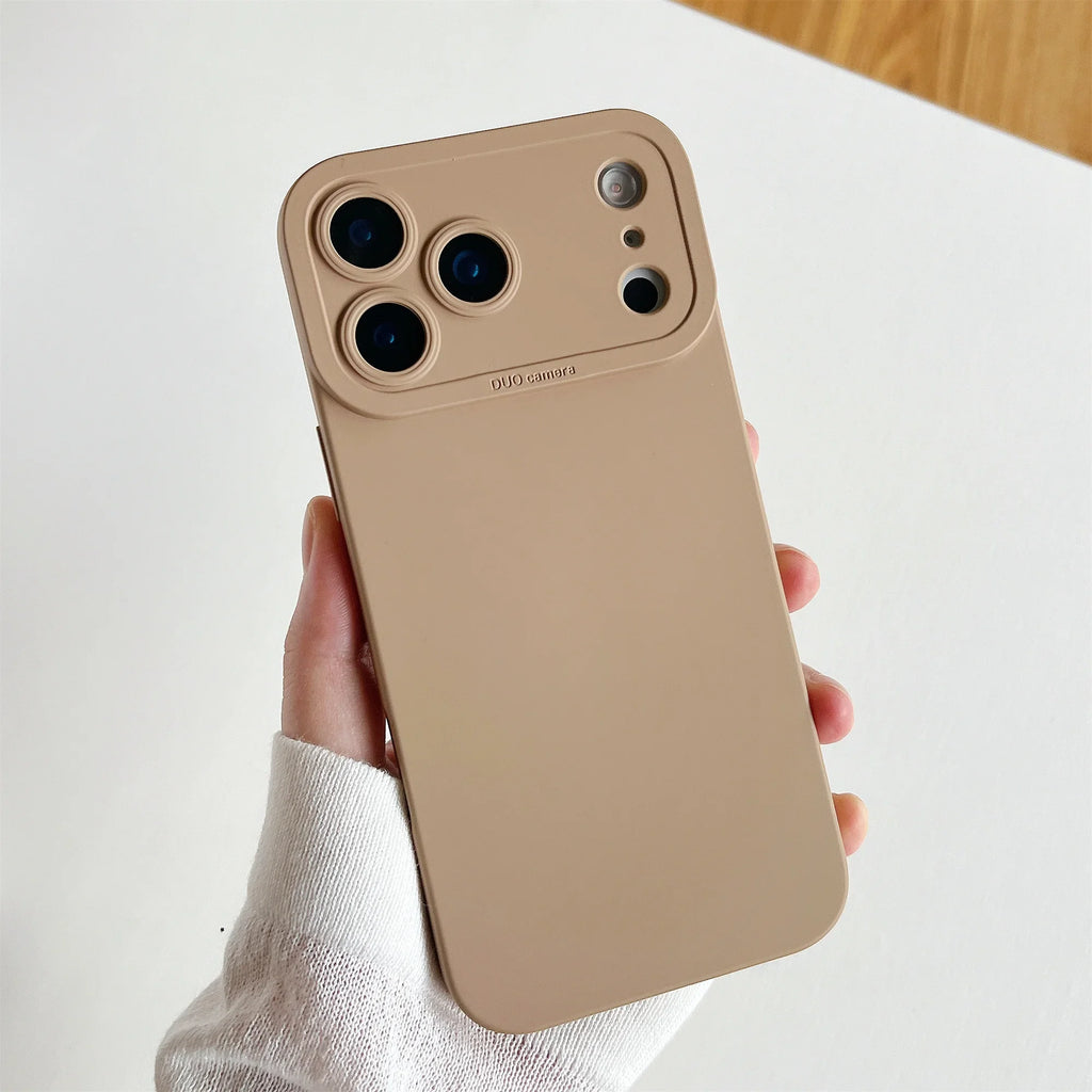 For iPhone 17 16 Pro Max iPhone 17 Air iPhone 16 Plus Case funda Shockproof Cover Promotion TPU Soft Luxtury Silicone Phone Case