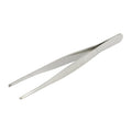 Toothed Tweezers 5 in (125 mm) Stainless Steel Precision Needle Holder for Suturing - 1 Pc