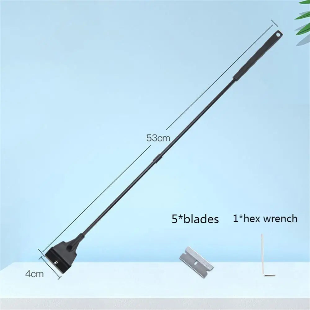 Fish Tank Algae Scraper – Stainless Steel & Carbon Fiber Aquarium Glass Cleaner