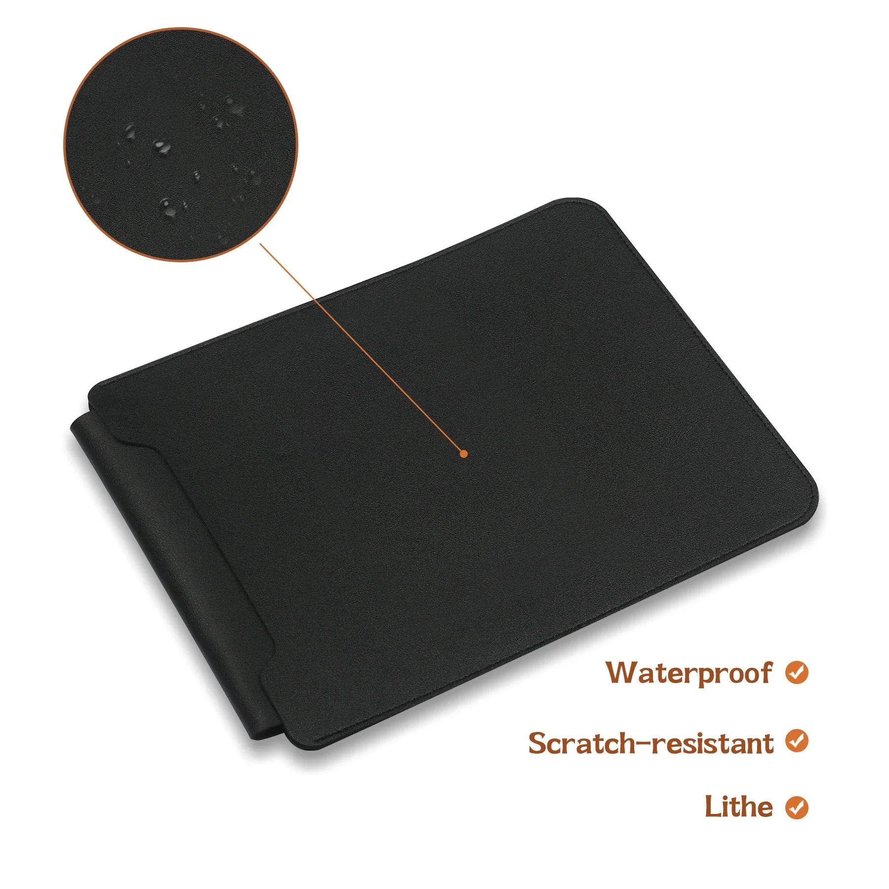 PU Laptop Sleeve for 11–16 Inch Notebooks — 13.3/14/15/15.6/16-Inch Protective Notebook Case
