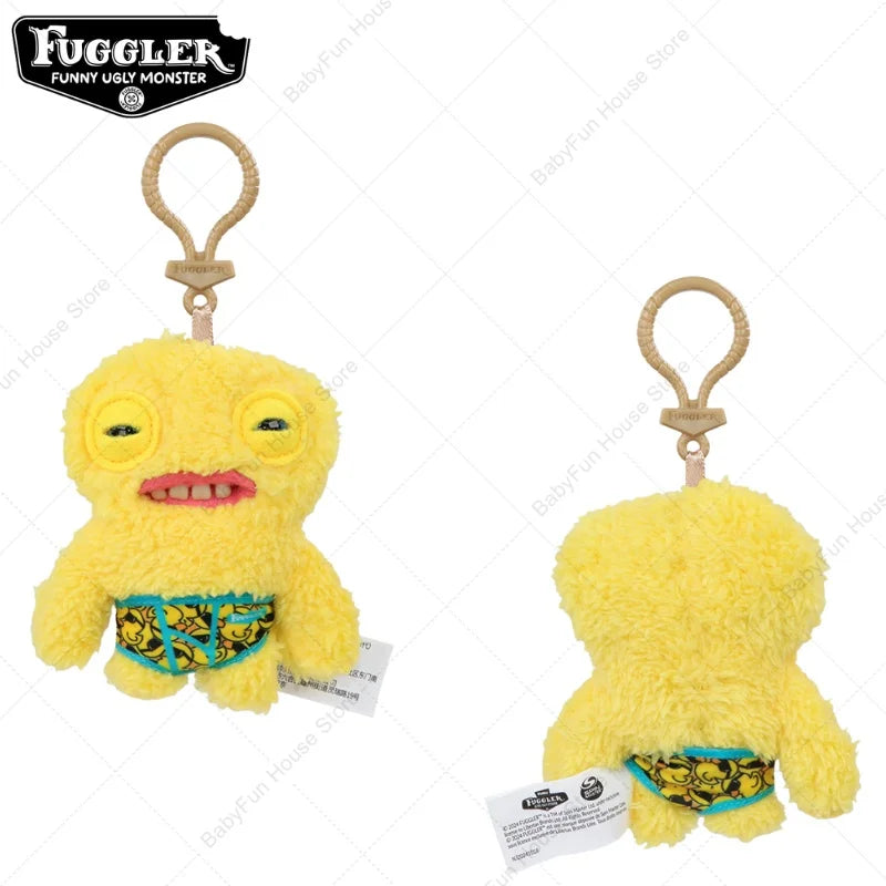 Funny Ugly Teeth Monster Plush Toy, Kawaii Wide-Eyed Rabbit Stuffed Doll Gift for Kids & Collectors