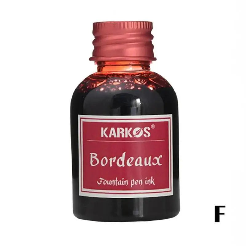 30ml Fountain Pen Ink Bottle (1.01 fl oz) — Water-Based Calligraphy Refill Ink for Stationery & School