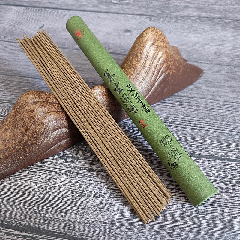 40-Pack Natural Sandalwood Incense Sticks — Lavender, Green Tea & Rose Aromas for Home, Meditation & Ceremony