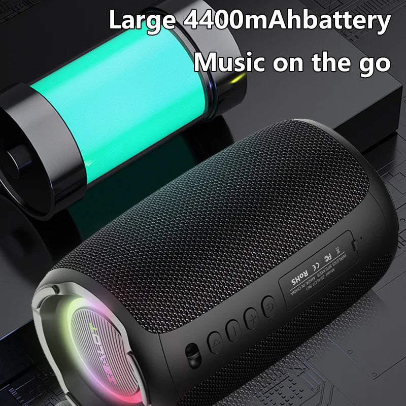 20W Wireless Portable Bluetooth Speaker with 3000mAh Battery, Outdoor Subwoofer, EQ Modes and Dual Pairing