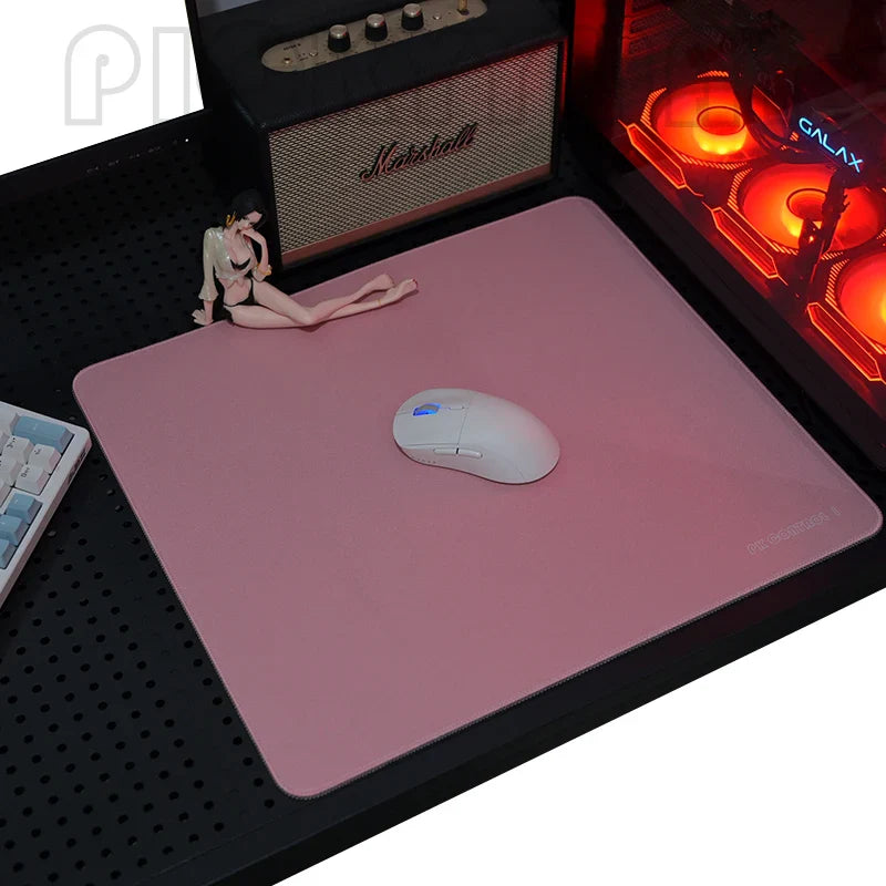 Professional Gaming Mouse Pad — Speed & Control Desk Mat, Natural Rubber Anti‑Slip, Stitched Edge, Washable