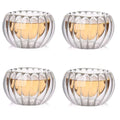 50ml (1.7 fl oz) Double-Walled Borosilicate Glass Espresso Cups - Set of 4 or 6, Clear Insulated Teacups