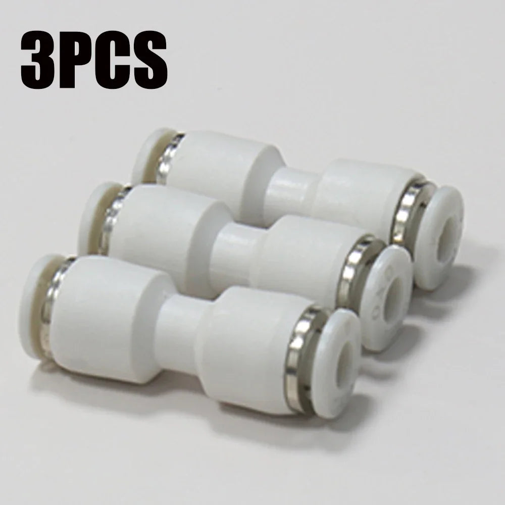 PTFE Tube Pneumatic Connector for 3D Printers — 4mm OD / 2.5mm ID (0.157 in / 0.098 in) for 1.75mm Filament