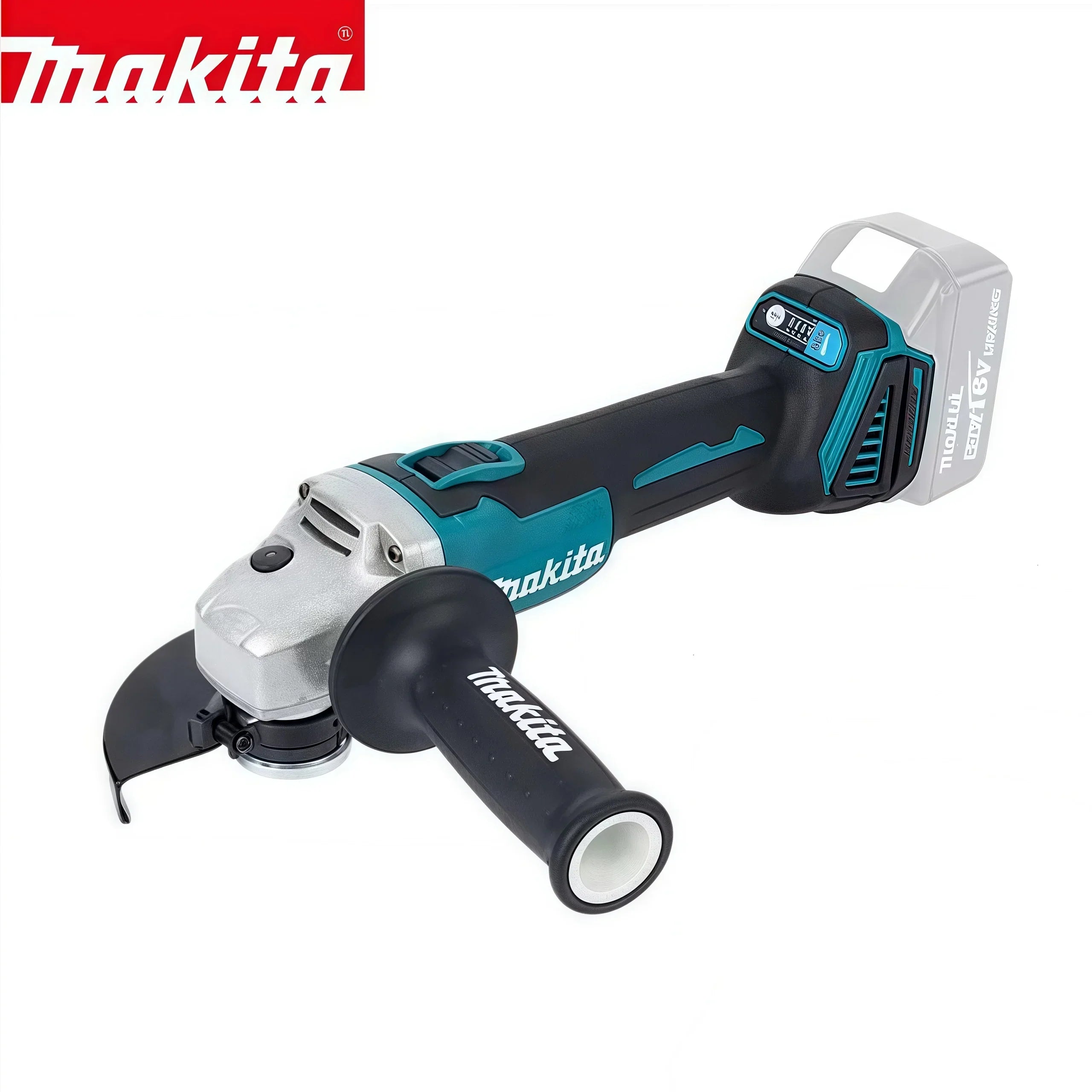 18V 5-Inch (125mm) Brushless Cordless Angle Grinder Rechargeable Lithium Cutting Polishing Tool