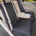Waterproof Dog Car Seat Cover & Travel Mattress with Middle Seat Armrest — Car Seat Protector for Small Dogs