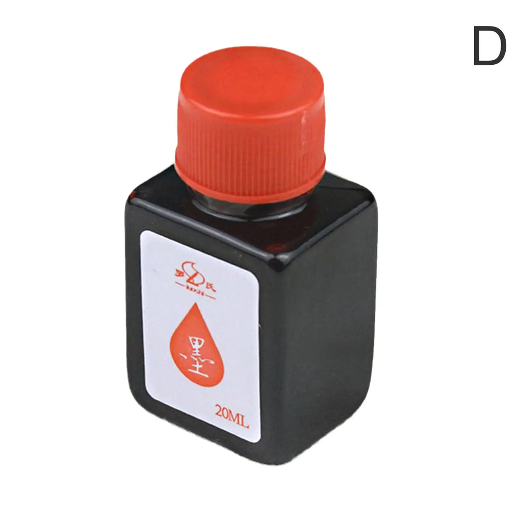 Fountain Pen Ink Refill Bottles – Universal Black & Color Options (20/30/50/75 ml | 0.68–2.54 fl oz)