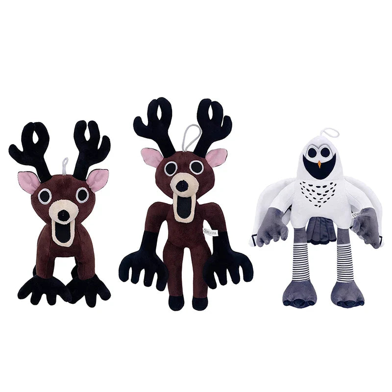 Milu Deer Plush Pillow - Cute Cartoon Stuffed Animal Toy & Room Decor Gift
