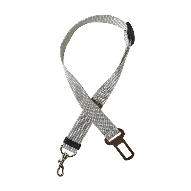 Adjustable Pet Car Seat Belt Harness for Dogs & Cats – Breakaway Travel Leash Restraint