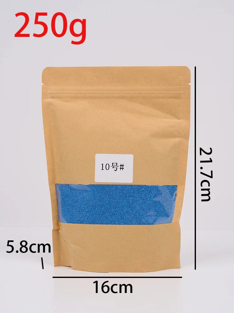 250g (8.8 oz) 11-Color Sand Wax Pearls for DIY Scented Candle Making and Snowflake Sand Painting
