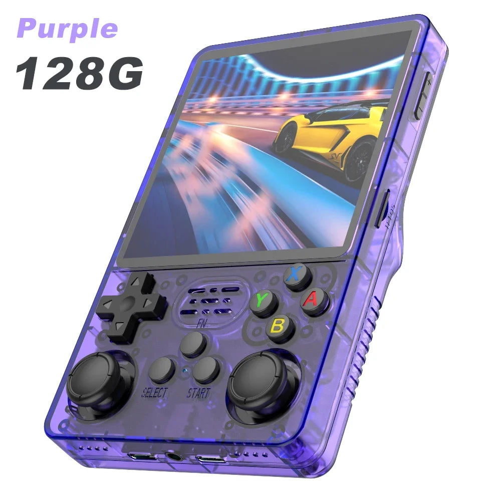 4.0-Inch IPS Retro Handheld Game Console — Linux 64-Bit, 64GB Built-In, TF Expandable to 256GB, Wi‑Fi, Type-C Portable Pocket Gaming