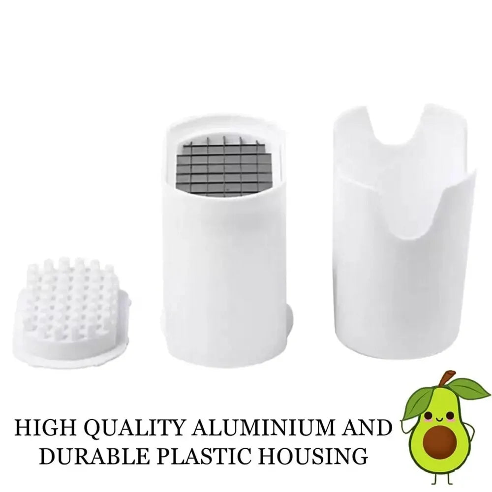 French Fry Cutter Potato Slicer Veggie Dicer with Stainless Steel Blade