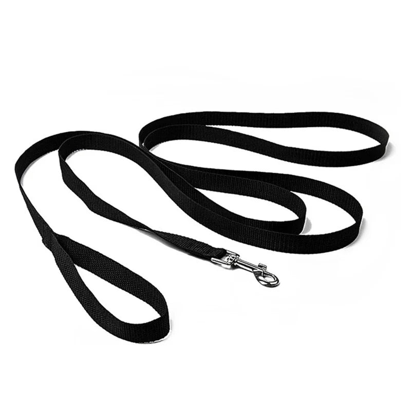Long Nylon Dog Leash for Dogs & Cats – Strong Training Lead, Multiple Lengths 1.5m–50m (4.9–164 ft) for Walking, Hiking & Travel