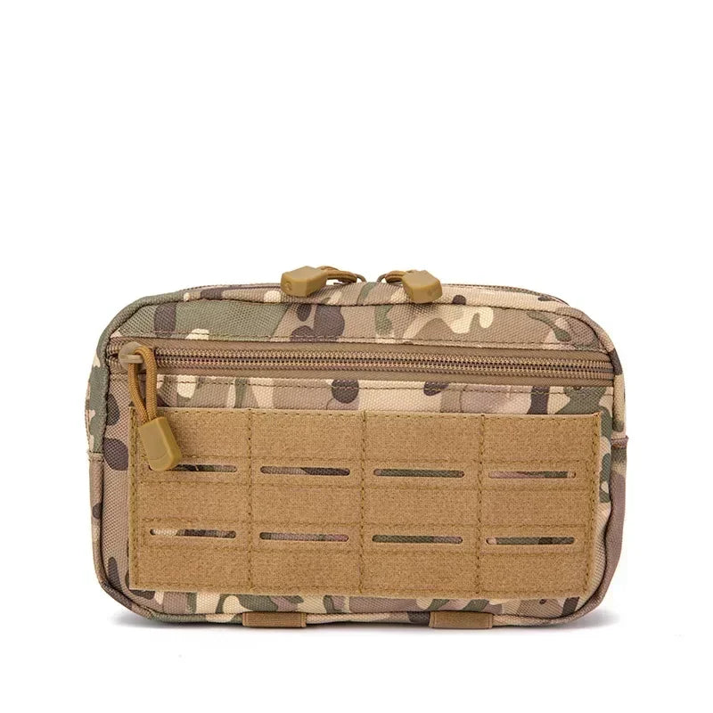 Tactical MOLLE EDC Pouch - Compact Nylon Waist Utility Pack for Phone, First Aid & EMT Gear
