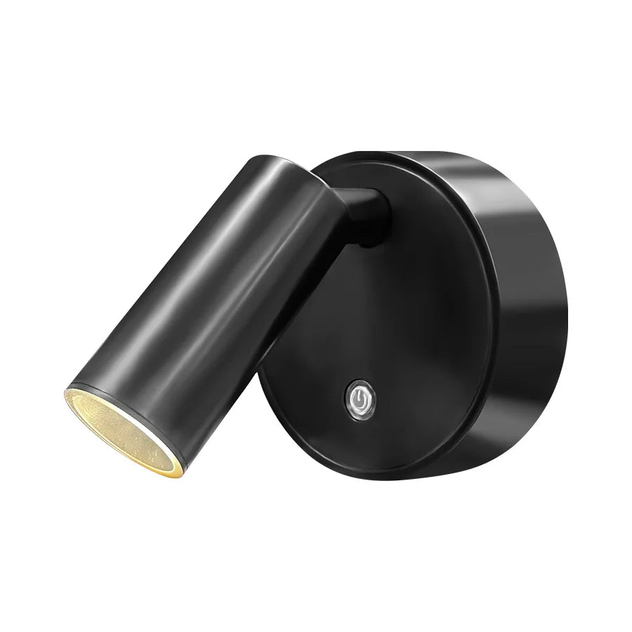 3-Color LED Magnetic Wall Light Dimmable USB-C Rechargeable Touch Reading Lamp for Bedside & Study