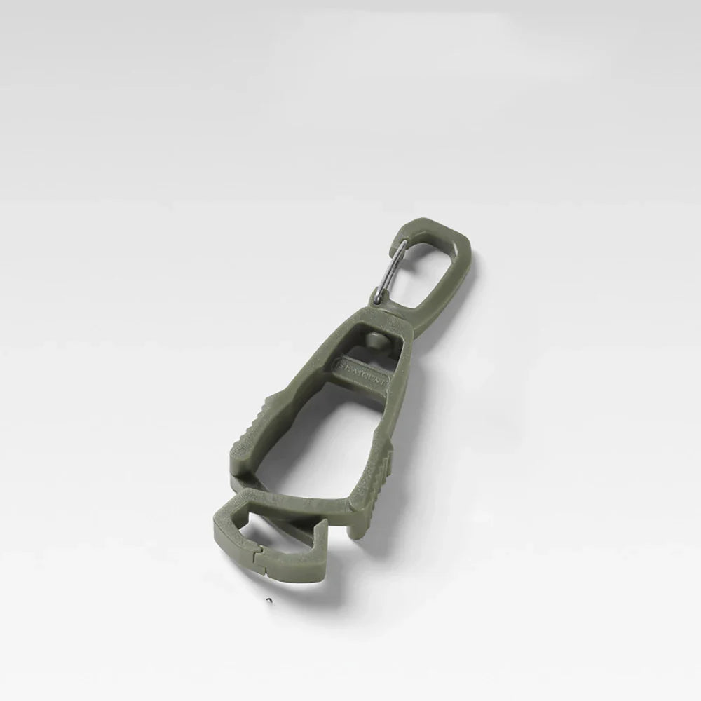 Rotating Multi-Purpose Glove Clip Holder Anti-Drop Work Glove Hanger Clamp for Camping and Tools