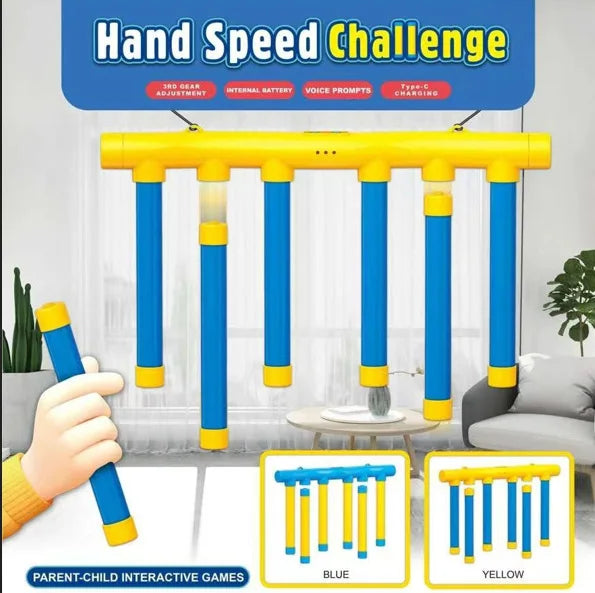Falling Sticks Challenge Game – Kids Reaction & Catching Training Toy for Parent-Child Interactive Play