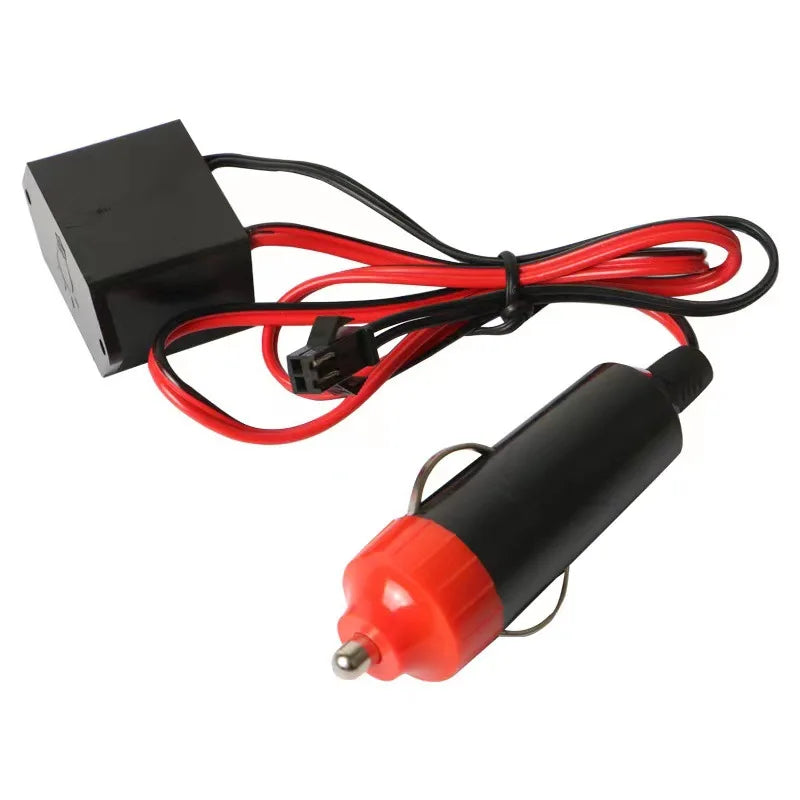 Car Interior LED EL Neon Strip - Flexible Ambient Auto Light for DIY 1/3/5/10M (3.3/9.8/16.4/32.8 ft)
