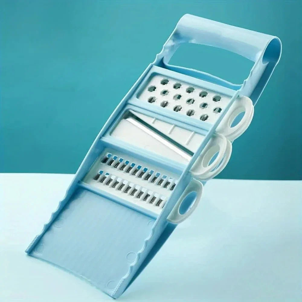 Multifunctional Vegetable and Fruit Slicer – Manual Food Grater, Potato Chopper & Veggie Dicer