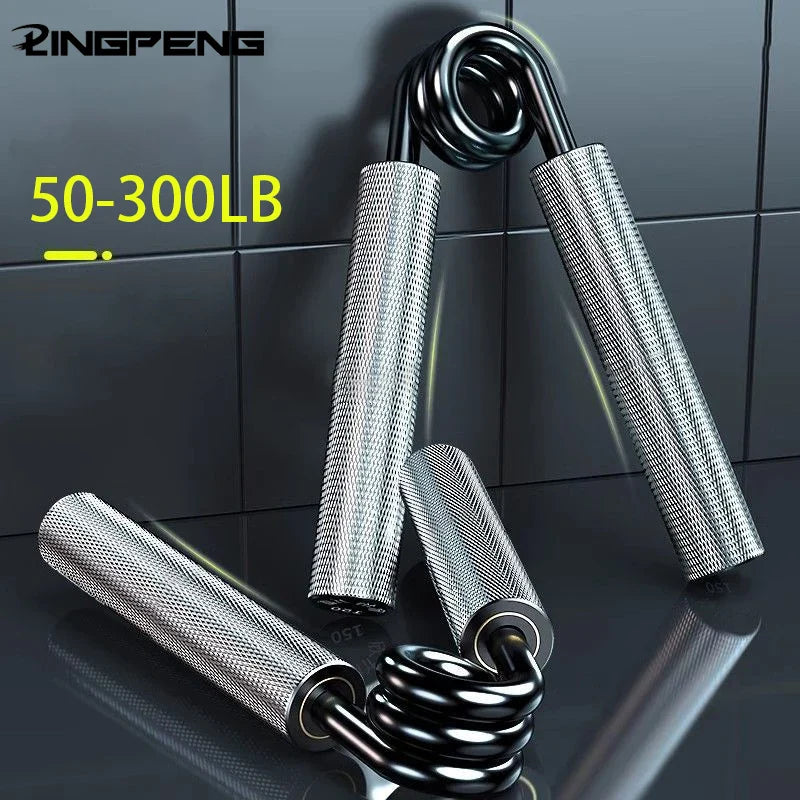 Heavy-Duty Hand Gripper - Metal Grip Strength Trainer & Carpal Expander for Finger, Wrist and Forearm Rehabilitation