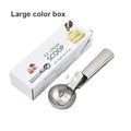 Stainless Steel Dual-Purpose Ice Cream & Fruit Scoop Multifunctional Kitchen Utensil