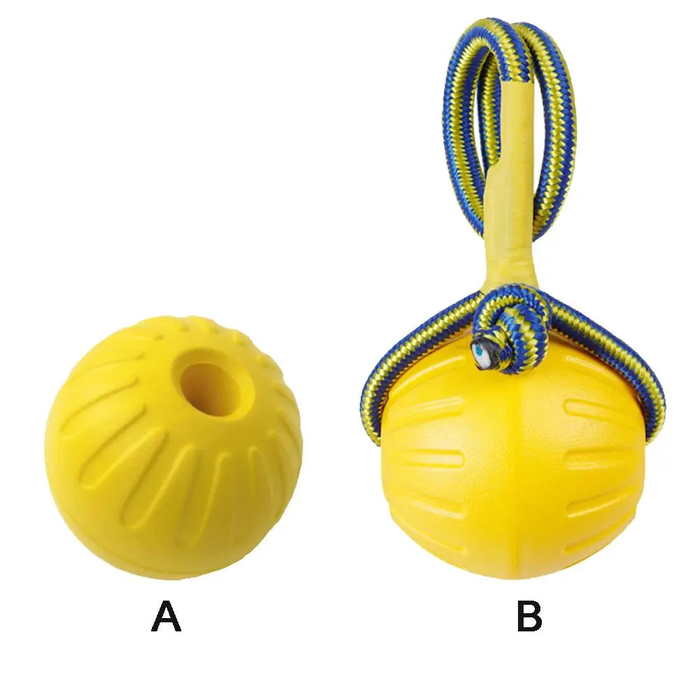 Indestructible EVA Dog & Cat Chew Ball – Fetch Training Toy, 7 cm & 9 cm (2.8 in & 3.5 in)