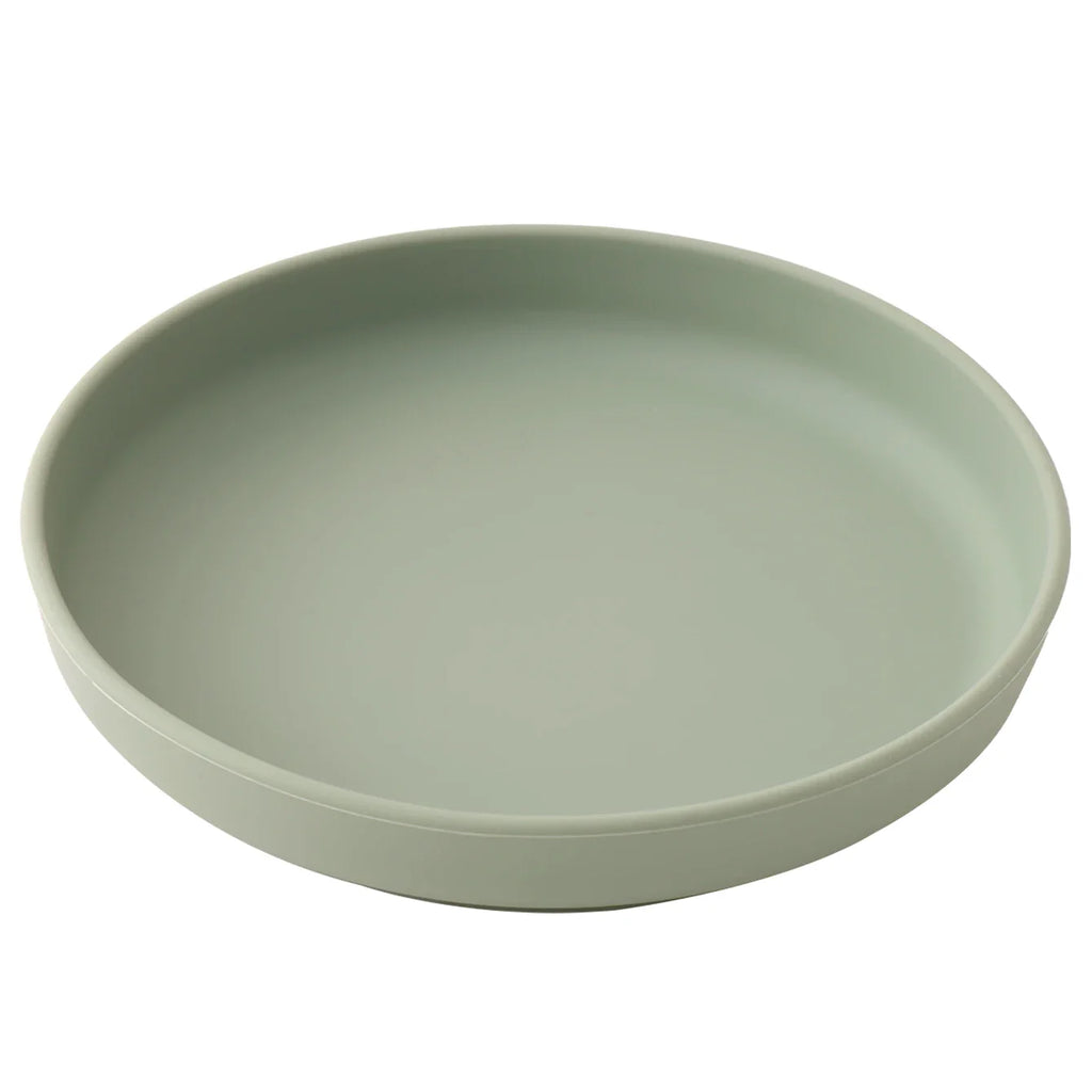 Food-Grade Silicone Baby Plate with Suction Base — Anti-Slip BPA-Free Toddler Feeding Bowl