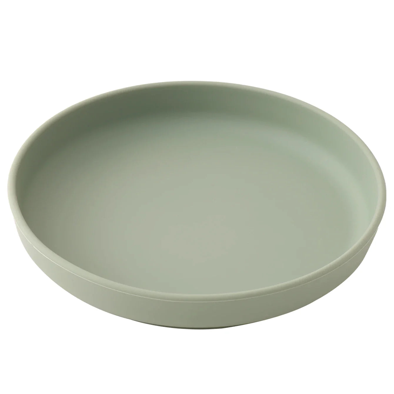 Food-Grade Silicone Baby Plate with Suction Base — Anti-Slip BPA-Free Toddler Feeding Bowl