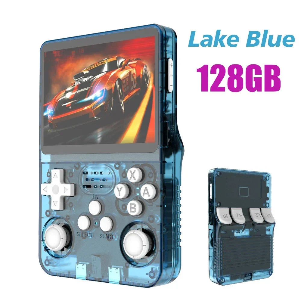 Retro Handheld Game Console 3.5-Inch (89 mm) IPS Screen Linux Pocket Player 64GB/128GB/256GB Expandable to 1TB