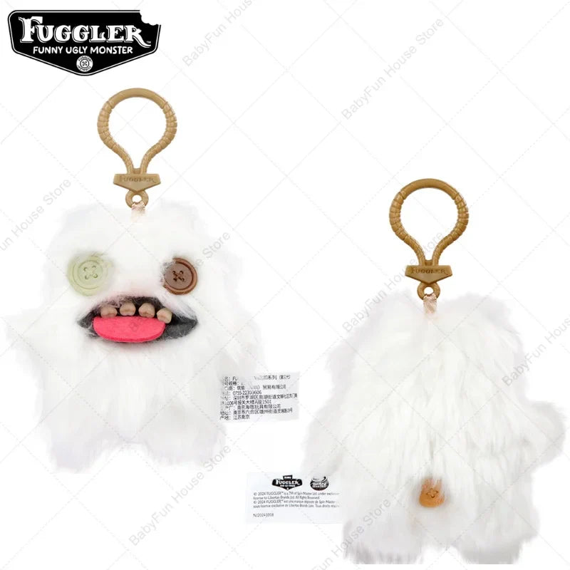 Funny Ugly Teeth Monster Plush Toy, Kawaii Wide-Eyed Rabbit Stuffed Doll Gift for Kids & Collectors