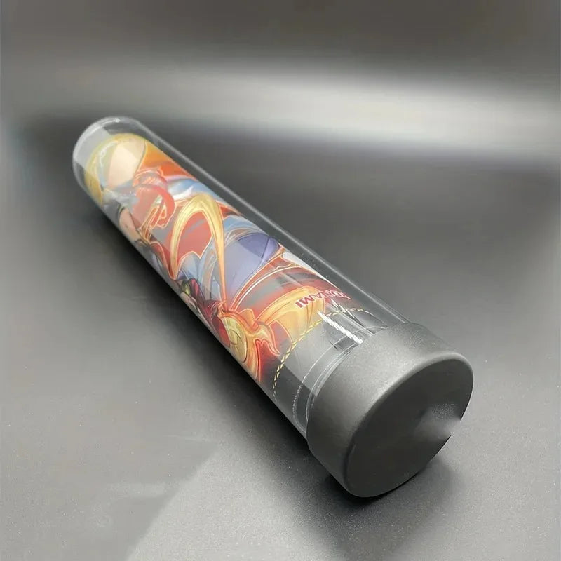 60mm (2.36 in) Clear PVC Card Holder and Mat Storage Tube for PTCG Games