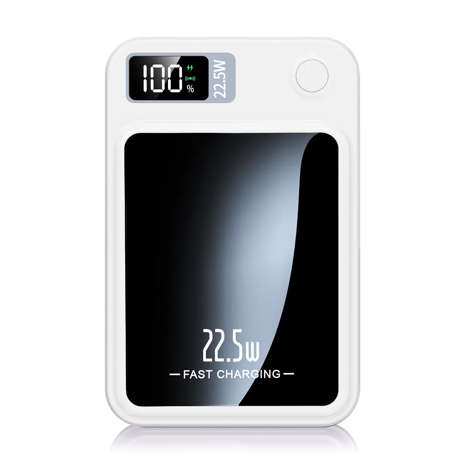 10000mAh Magnetic Wireless Power Bank PD 22.5W Fast Charge Portable Charger with Digital Display & Dual USB
