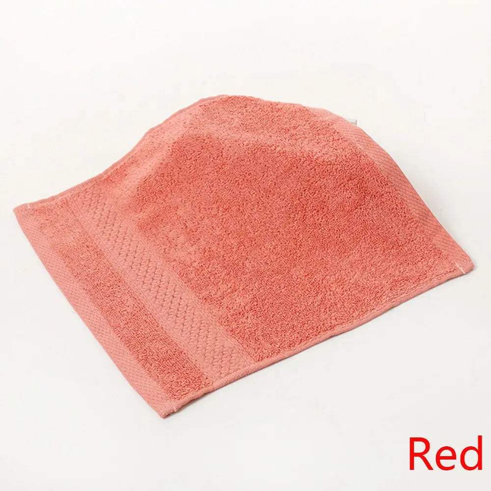 Cotton Antibacterial Absorbent Face & Body Wash Cloth - Square 34 x 34 cm (13.4 x 13.4 in)