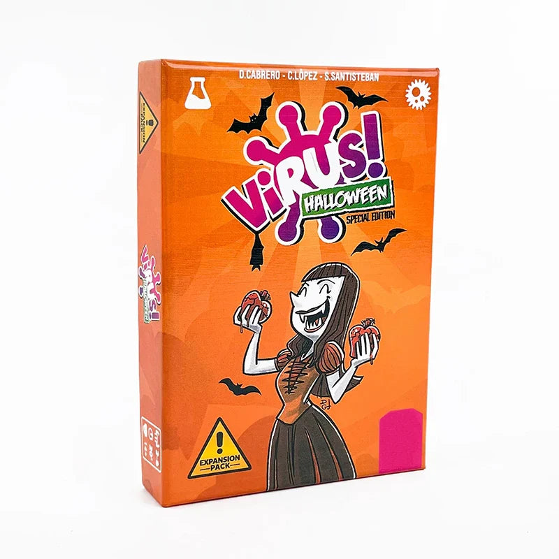 Virus 1 2 3 Board Game - Bilingual Family Party Game (Spanish & English)