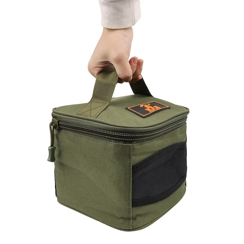 Fishing Reel Bag Case - Portable Spinning Reel Pouch Fits 500–10000 Series | Tackle Storage Organizer