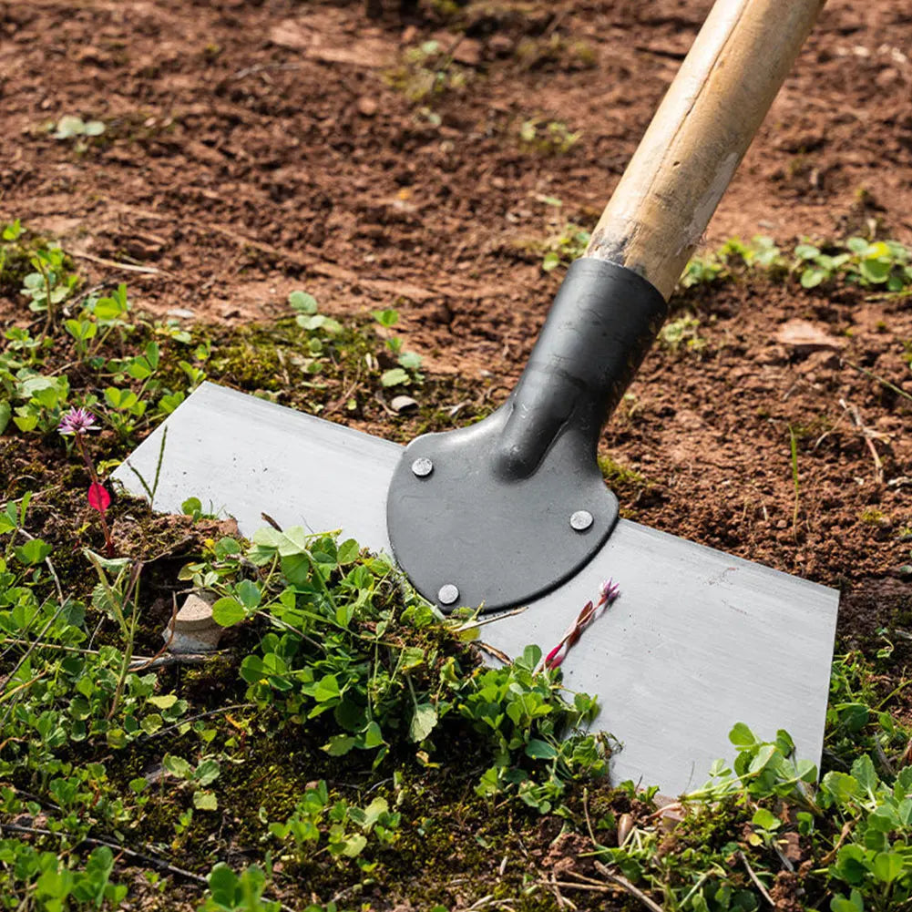 30 cm (11.8 in) Multifunctional Garden Shovel Manganese Steel Weed, Deicing & Planting Scraper