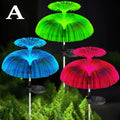 7-Color Changing Solar Jellyfish Garden Light – Waterproof LED Outdoor Pathway & Lawn Lamp