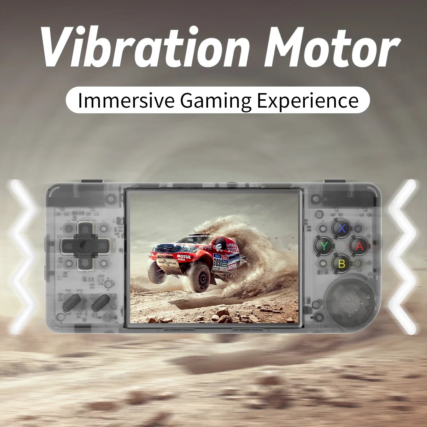 Mini Handheld Retro Game Console 2.83" (7.19 cm) IPS 640x480, 64GB, 5000+ Games, HDMI TV Output, Linux
