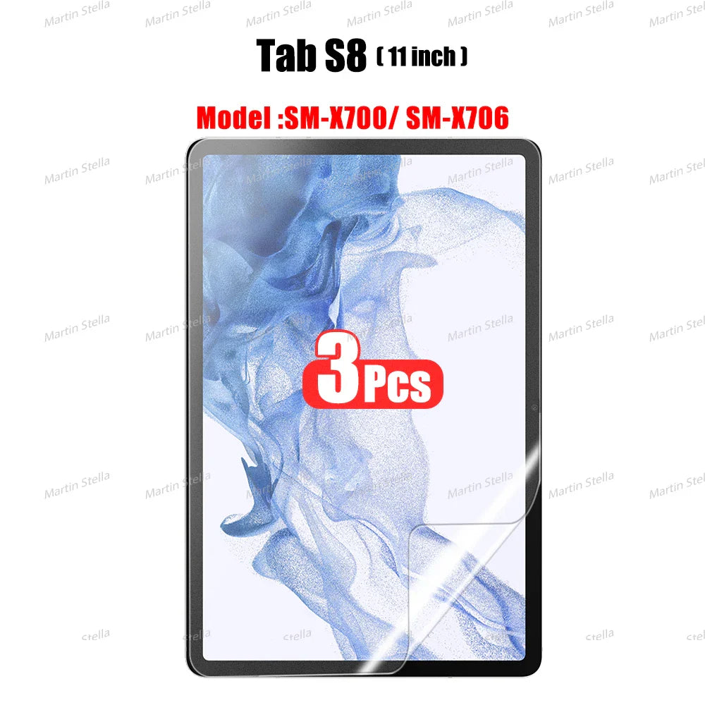 3-Pack Paper-Feel Matte Screen Protector for 11-Inch (27.9 cm) Tablet — Paperlike Drawing & Writing, PET, Anti-Glare, No Glass