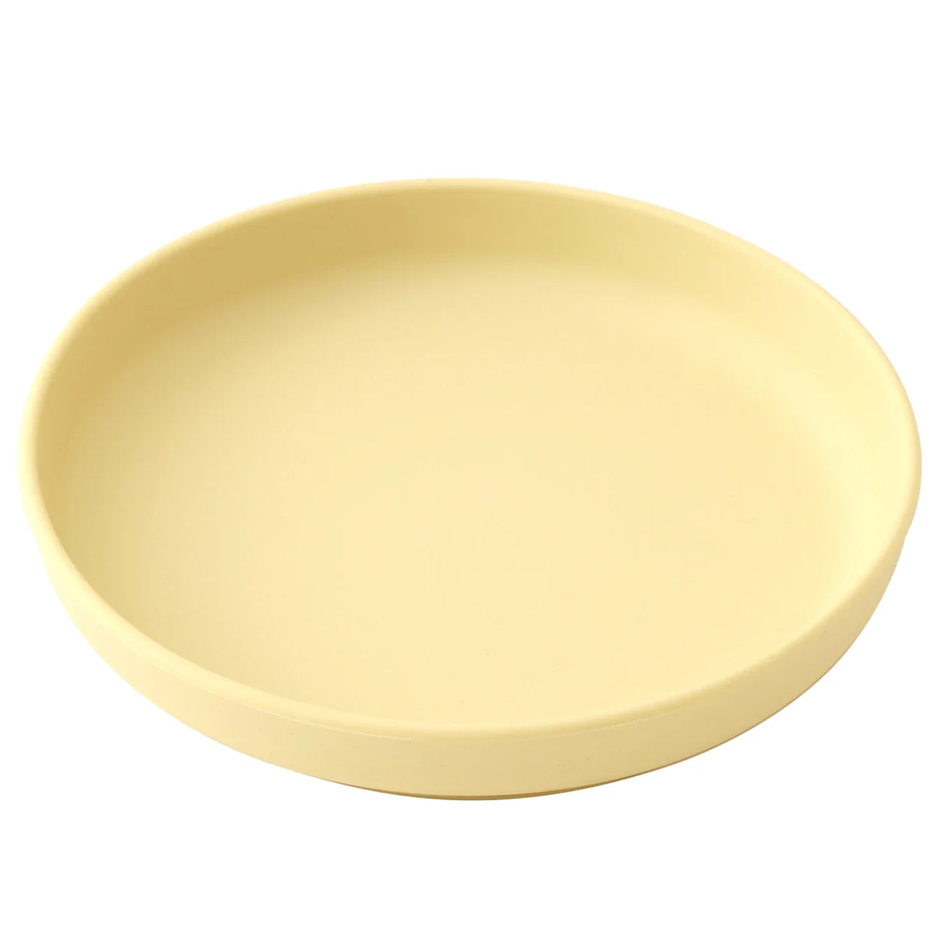 Food-Grade Silicone Baby Plate with Suction Base — Anti-Slip BPA-Free Toddler Feeding Bowl